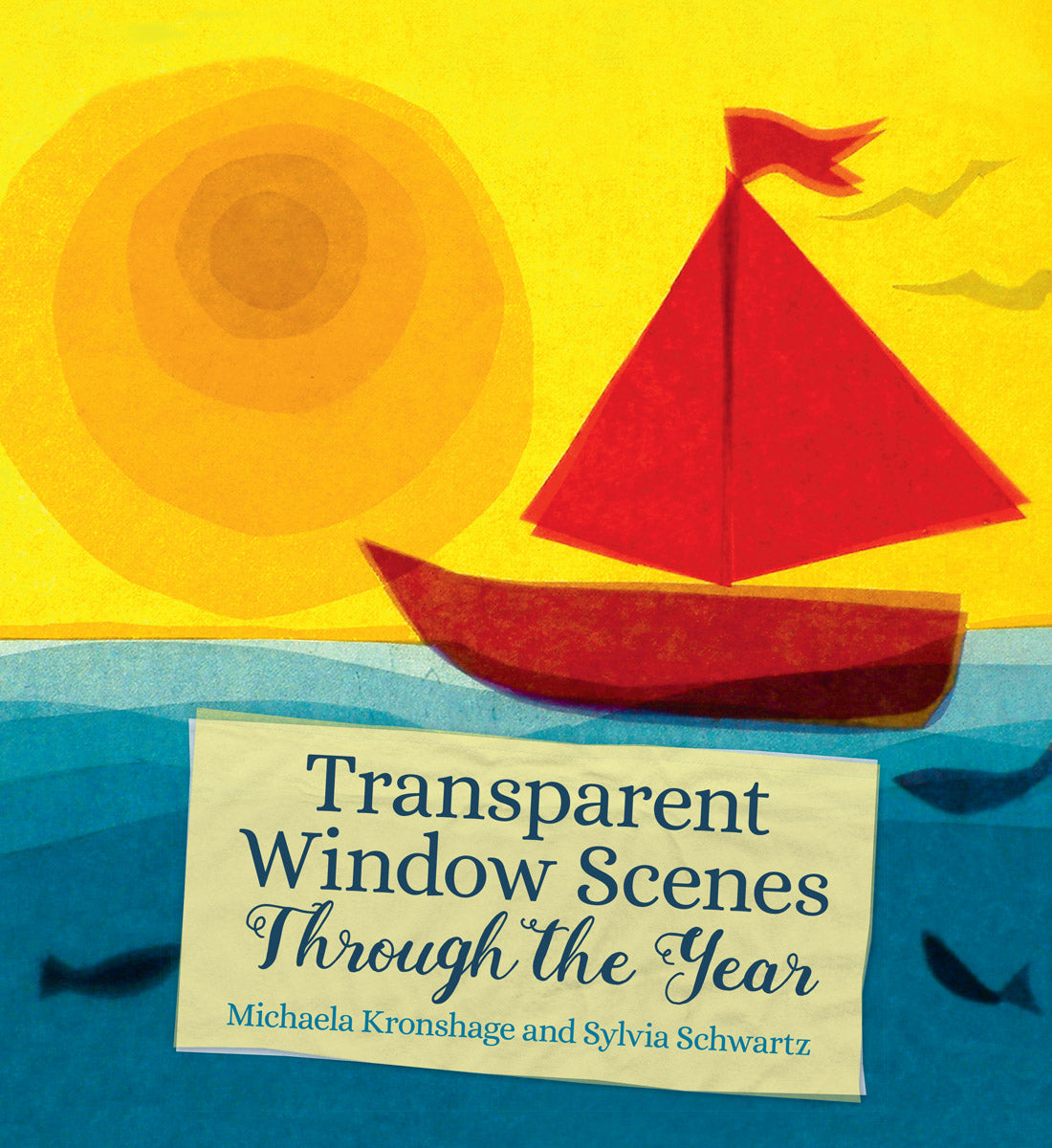 Transparent Window Scenes Through the Year