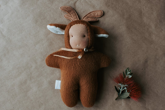 Poems for Buttercup Large Woodland Reindeer - Brown