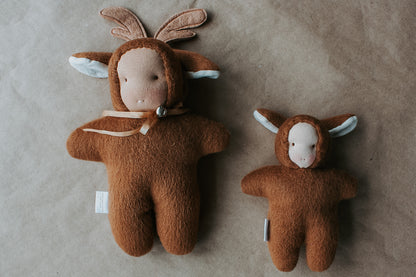 Poems for Buttercup Large Woodland Reindeer - Brown